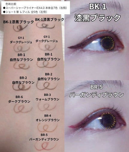 スーパーシャープライナーEX4.0/KATE/リキッドアイライナーを使ったクチコミ(3枚目)
