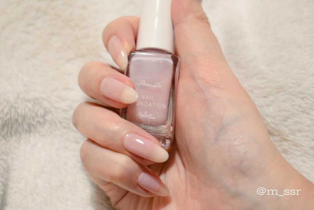 ネイルファンデーション/パラドゥ/マニキュアを使ったクチコミ（2枚目）