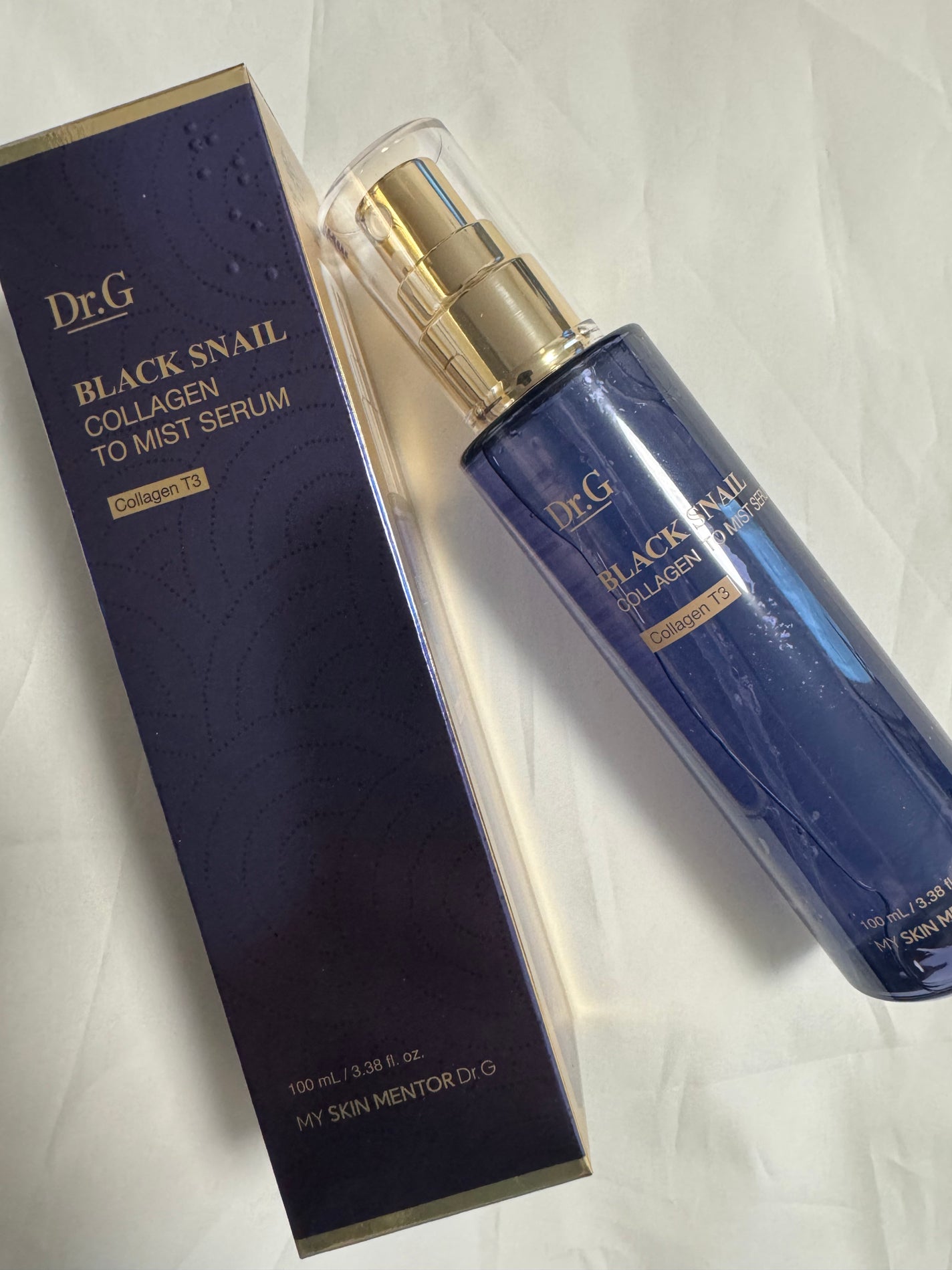 ドクタージー ブラックスネイル コラーゲンミスト/Dr.G/ミスト状化粧水を使ったクチコミ(1枚目)