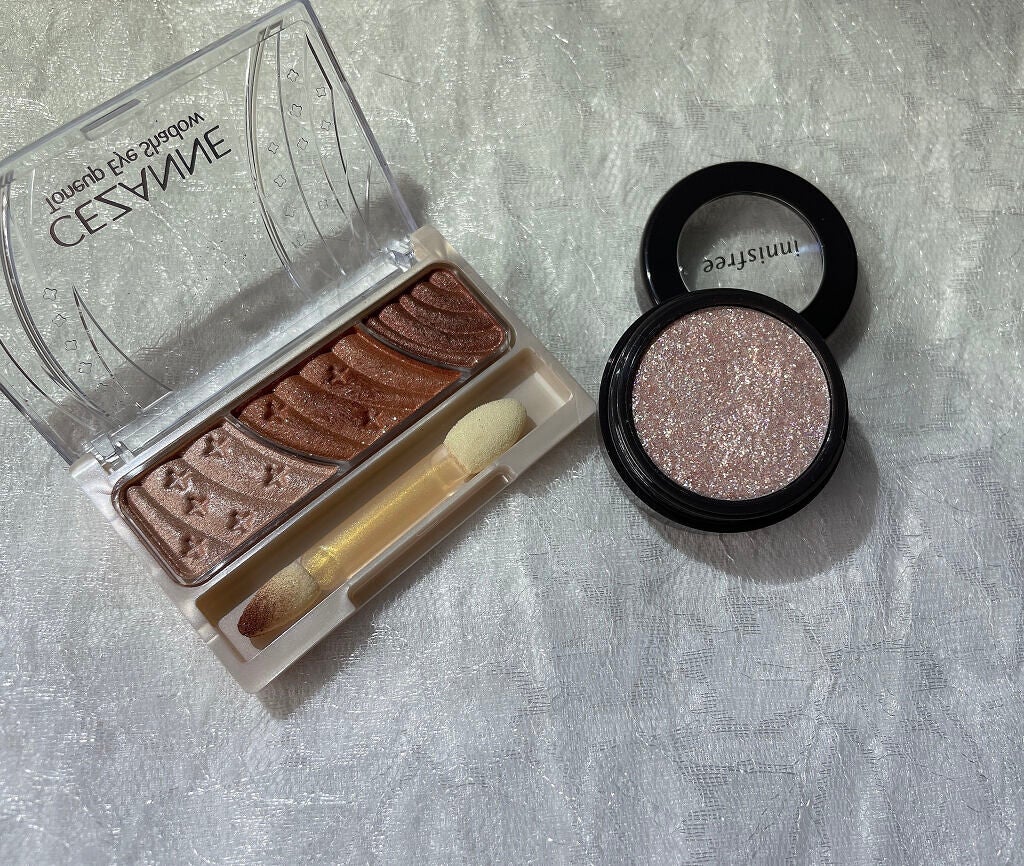 トーンアップアイシャドウ/CEZANNE/アイシャドウパレットを使ったクチコミ(2枚目)