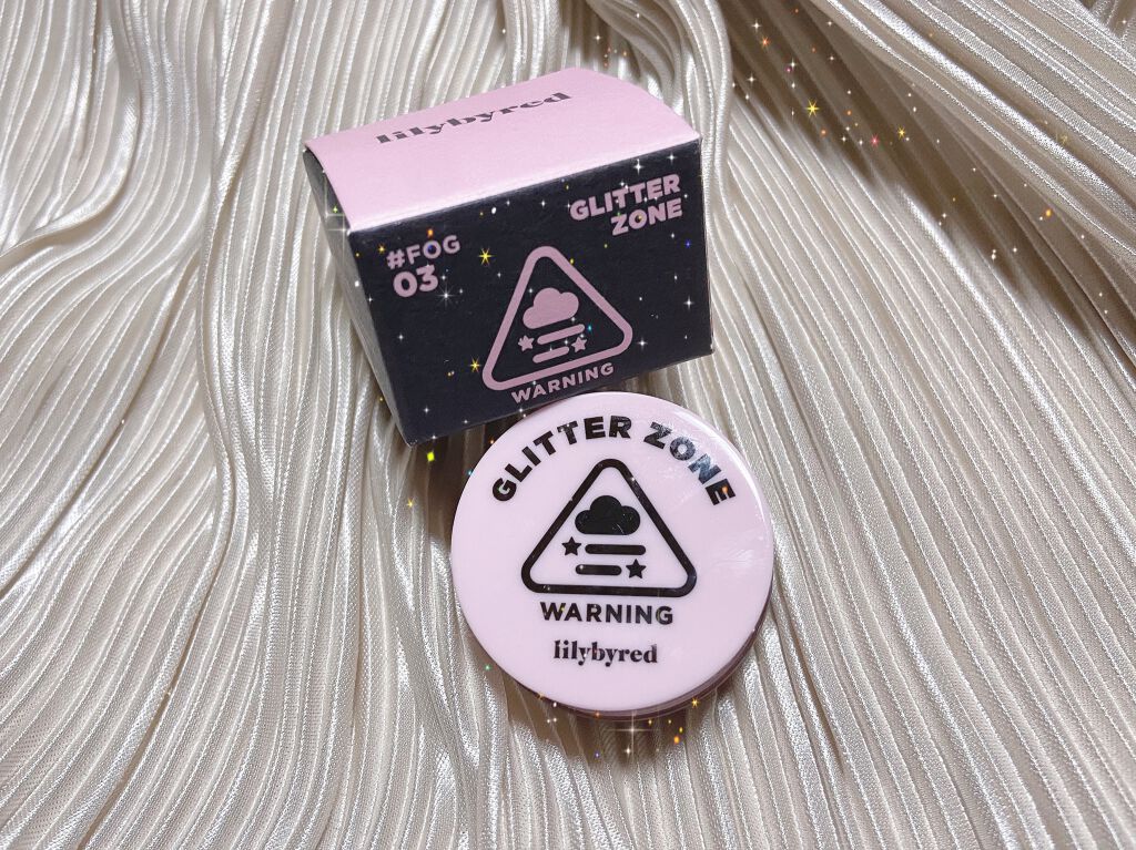 グリッターゾーン FOG #03 BRICK ROSE/lilybyred/グリッターを使ったクチコミ（1枚目）