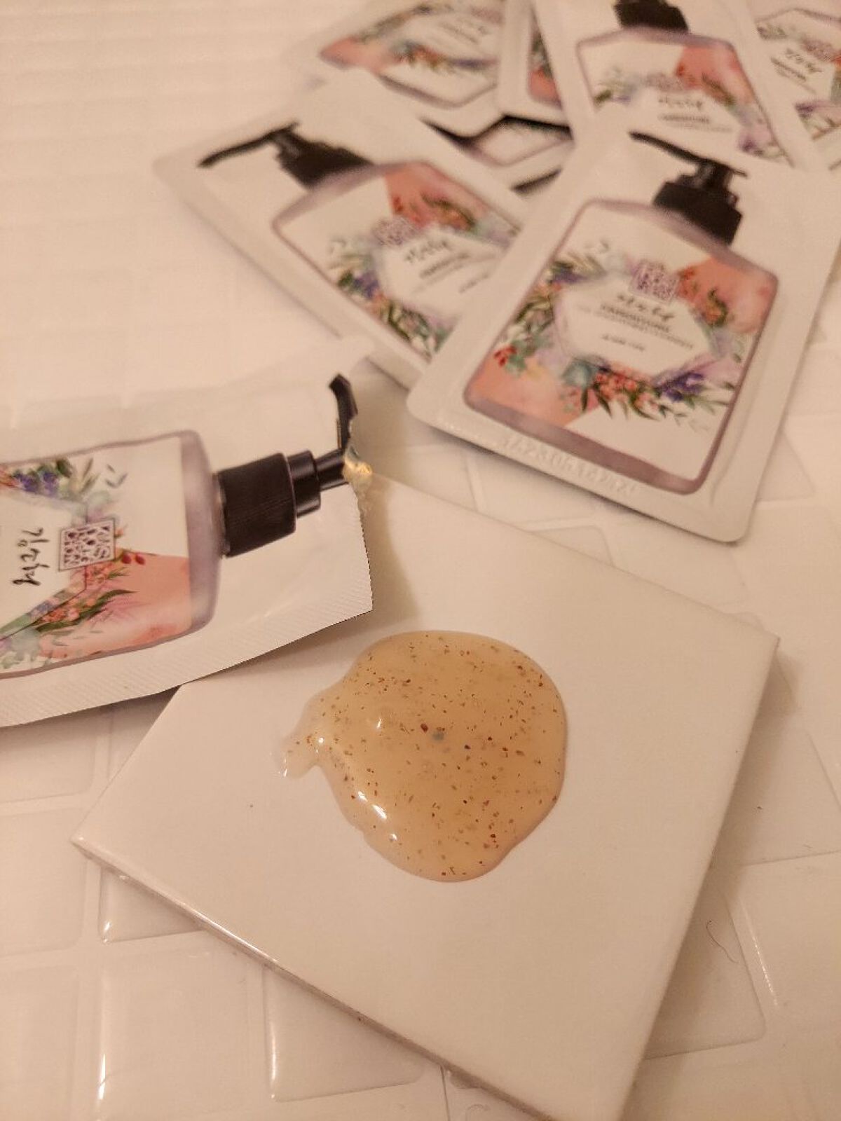 PINK BRIGHTENING CLEANSER/KIM SOHYUNG BEAUTY/オールインワン化粧品を使ったクチコミ（2枚目）