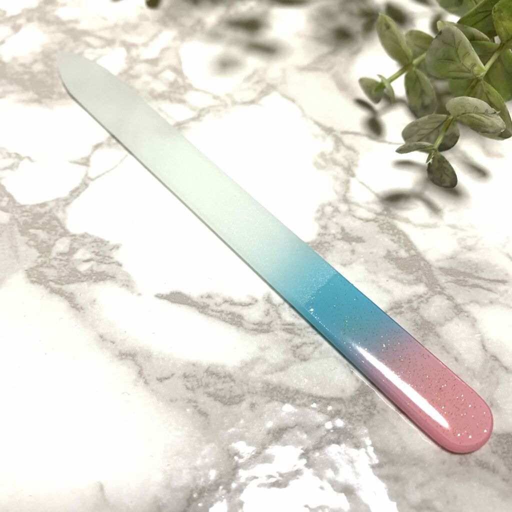 ガラスネイルやすり/DAISO/ネイル用品を使ったクチコミ(2枚目)