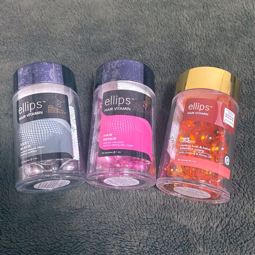 ヘアーオイル【ヘアエッセンス】/ellips/ヘアオイルを使ったクチコミ(2枚目)