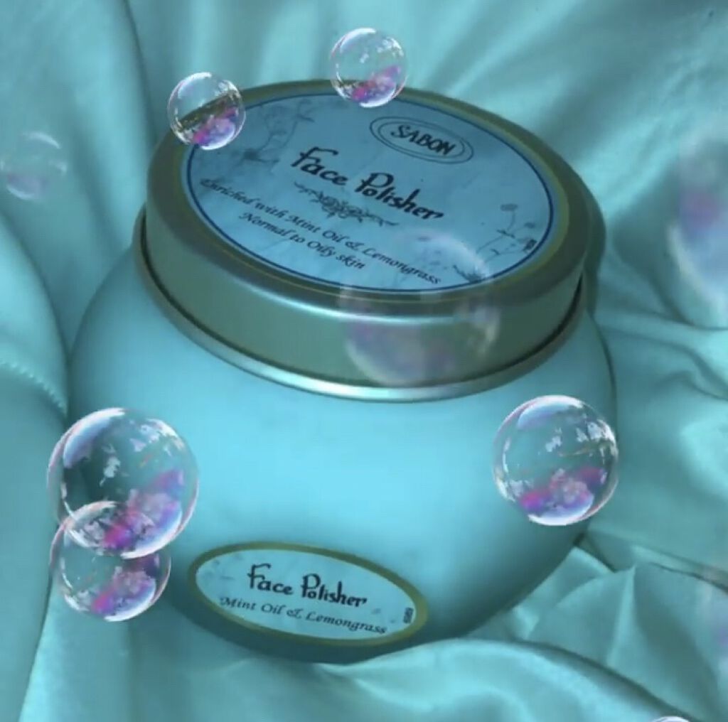 フェイスポリッシャー リフレッシング（ミント）/SABON/スクラブ・ゴマージュを使ったクチコミ（2枚目）