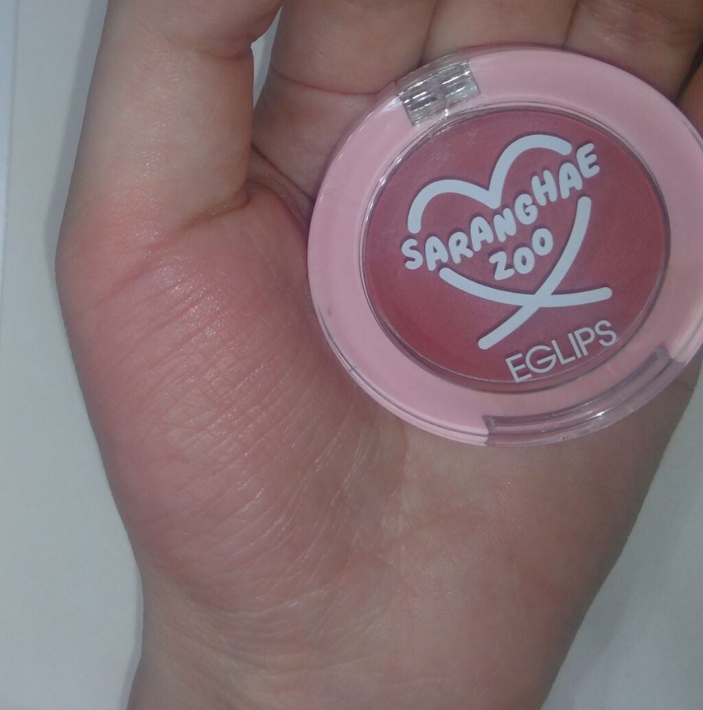 はにかみさらさらチーク/EGLIPS/ジェル・クリームチークを使ったクチコミ（1枚目）