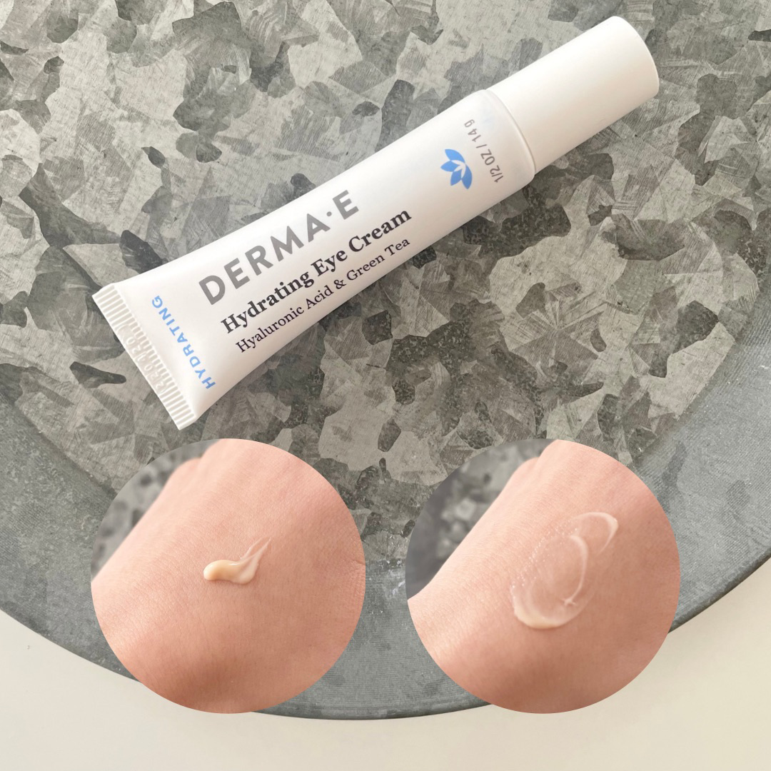 DERMA-E ハイドレーティングアイクリームのクチコミ「iHerbでかなりレビュー高くて気になっていました！

✔︎うるおいを与えるヒアルロン酸
✔︎.....」（2枚目）