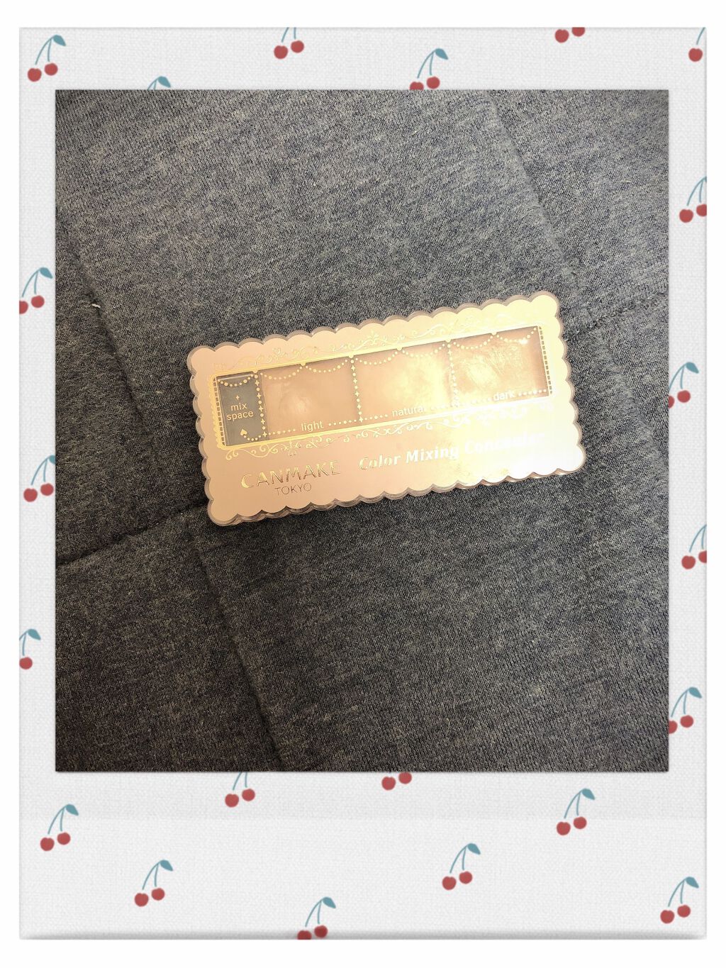 カラーミキシングコンシーラー/キャンメイク/パレットコンシーラーを使ったクチコミ(1枚目)