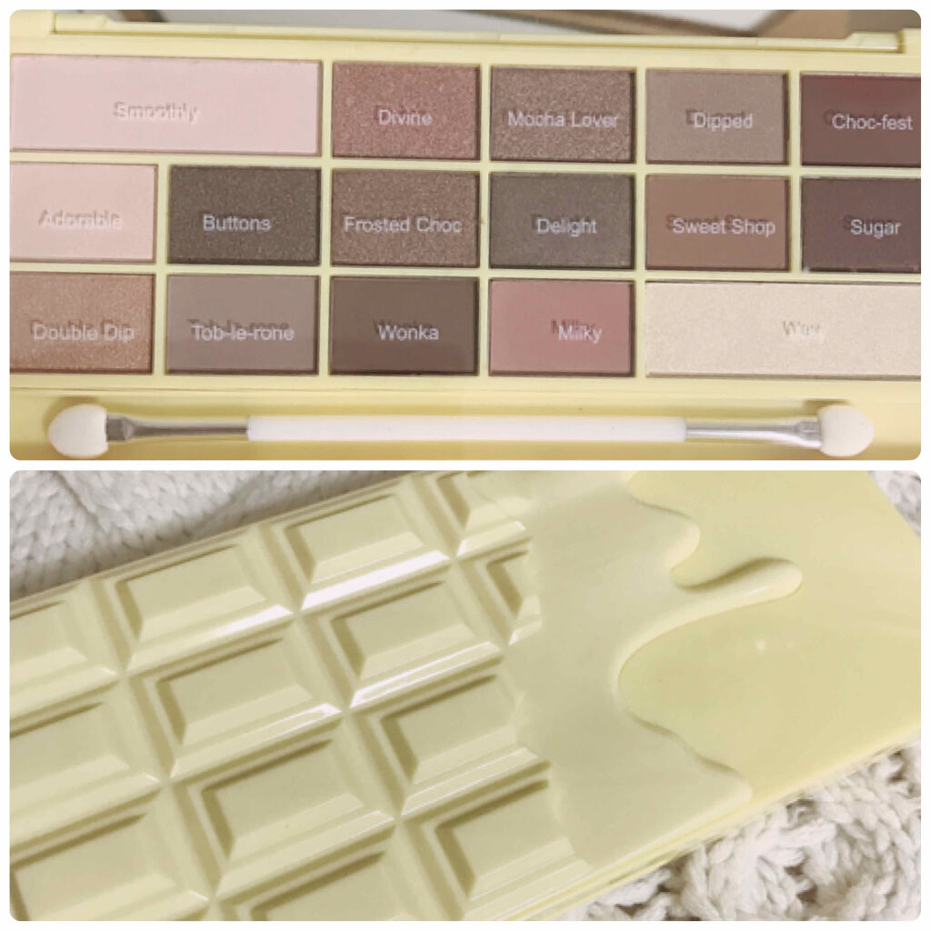 アイラブチョコレート/MAKEUP REVOLUTION/アイシャドウパレットを使ったクチコミ（2枚目）