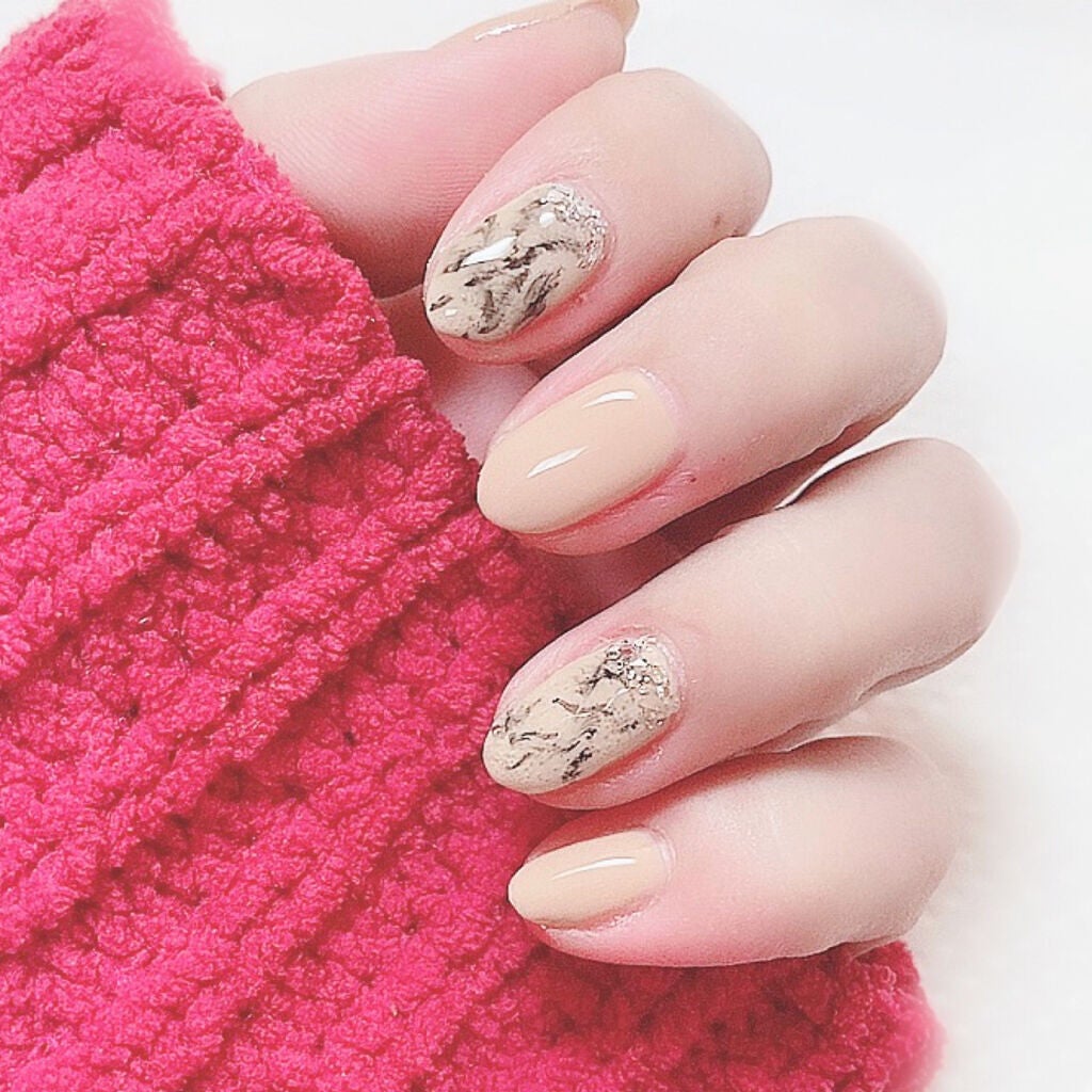 グロッシーコート/スキューズミー/オールインワンネイルを使ったクチコミ(2枚目)