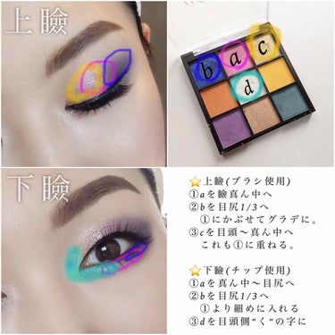 UR GLAM　BLOOMING EYE COLOR PALETTE/U R GLAM/アイシャドウパレットを使ったクチコミ（2枚目）