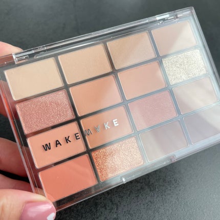 ソフトブラーリングアイパレット/wakemake/アイシャドウパレットを使ったクチコミ(1枚目)
