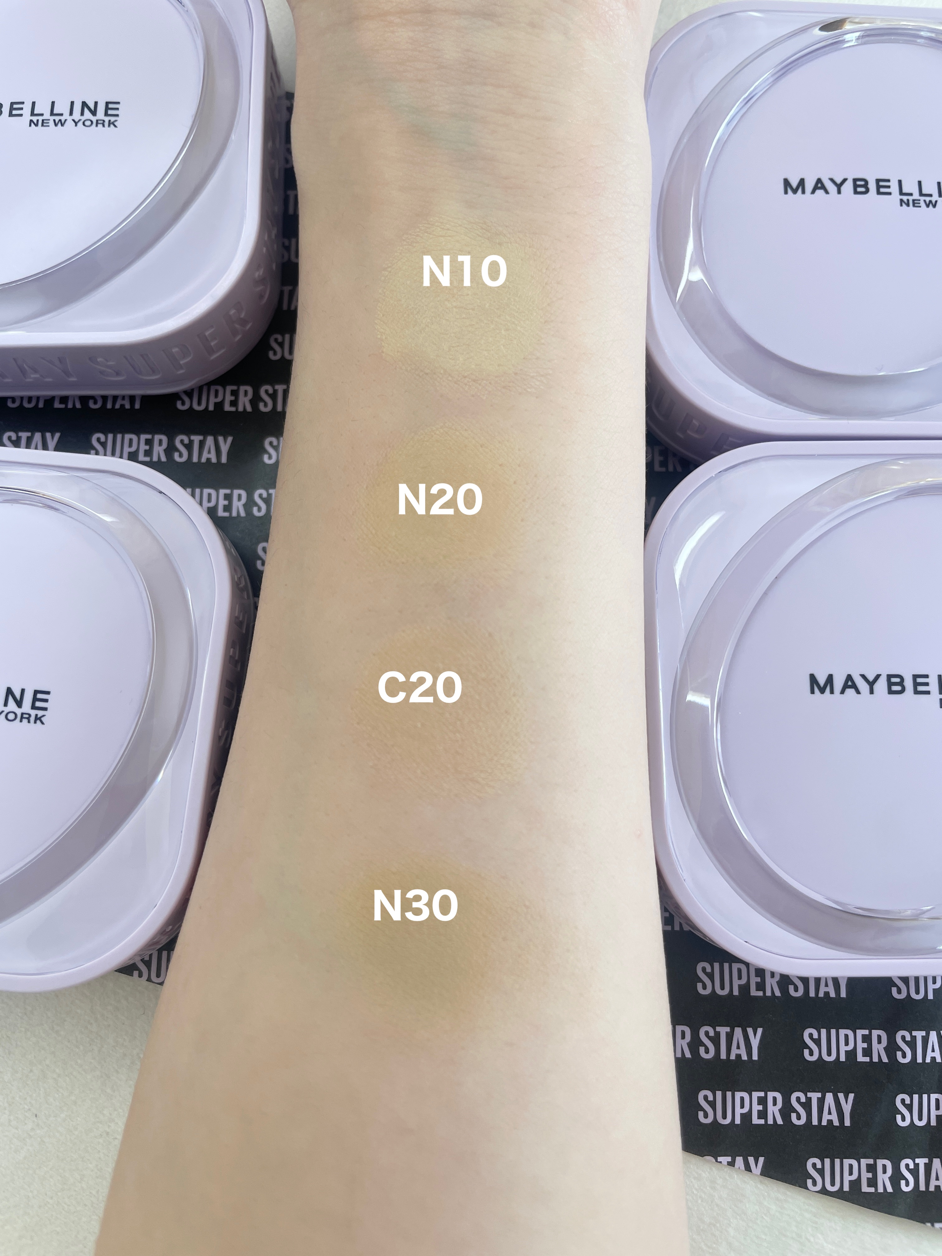 SPステイ クリームパクト ファンデーション/MAYBELLINE NEW YORK/クリーム・エマルジョンファンデーションを使ったクチコミ（3枚目）