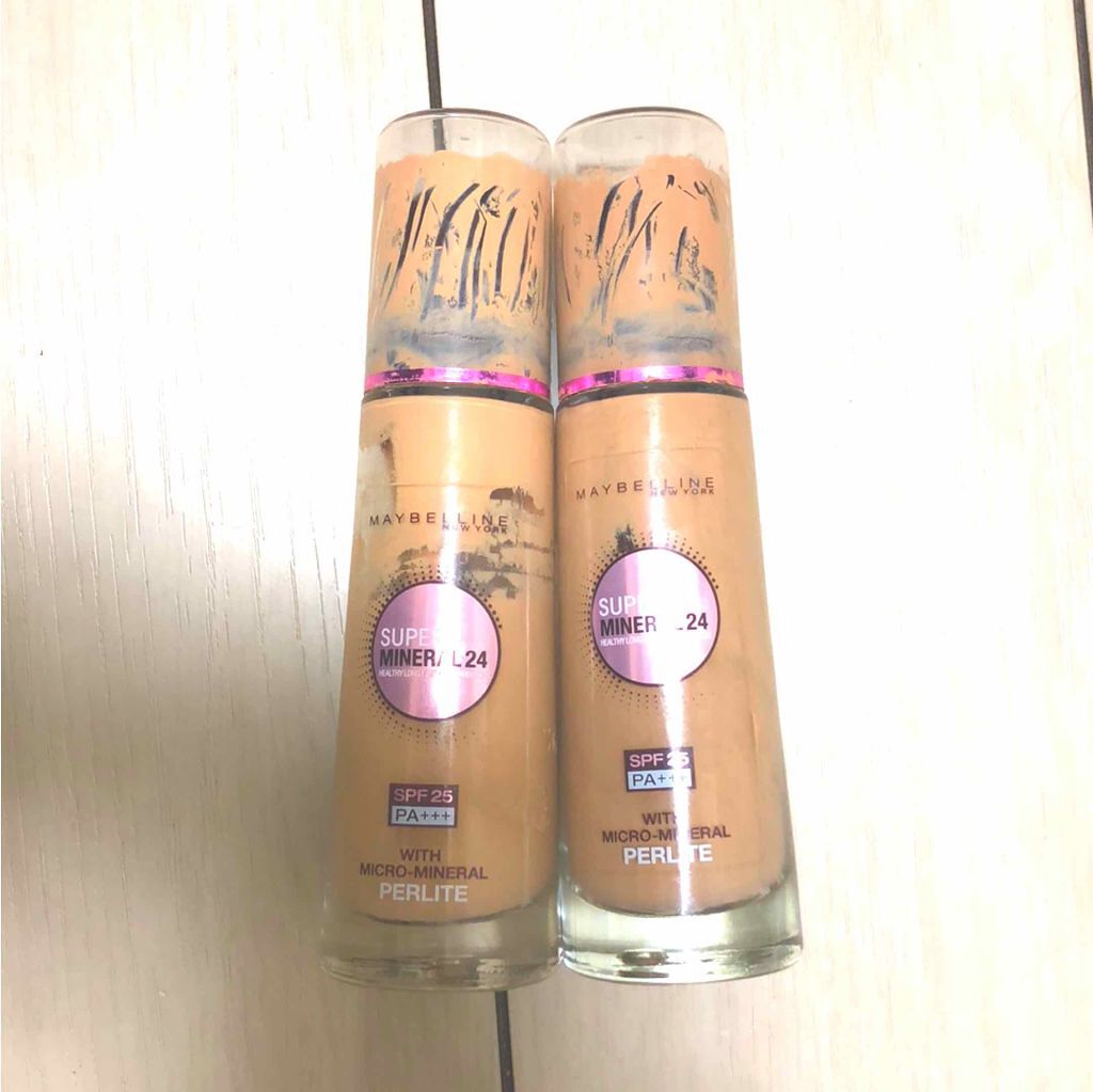 SP ミネラル リキッド ロングキープ/MAYBELLINE NEW YORK/リキッドファンデーションを使ったクチコミ(1枚目)