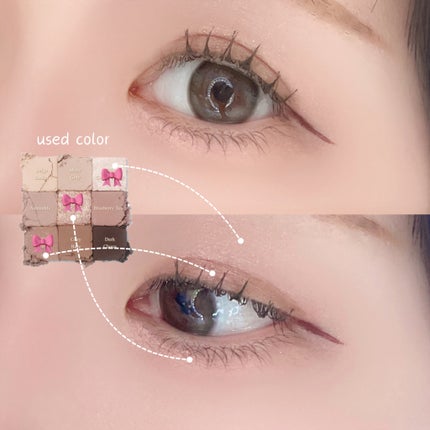 KEYBO FALL IN LOVE SHADOW PALETTE/keybo/アイシャドウパレットを使ったクチコミ(5枚目)