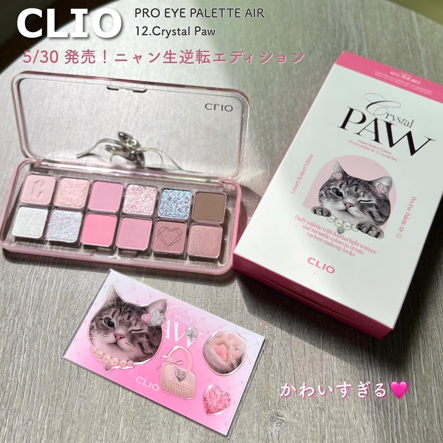 プロ アイ パレット エアー/CLIO/アイシャドウパレットを使ったクチコミ（2枚目）