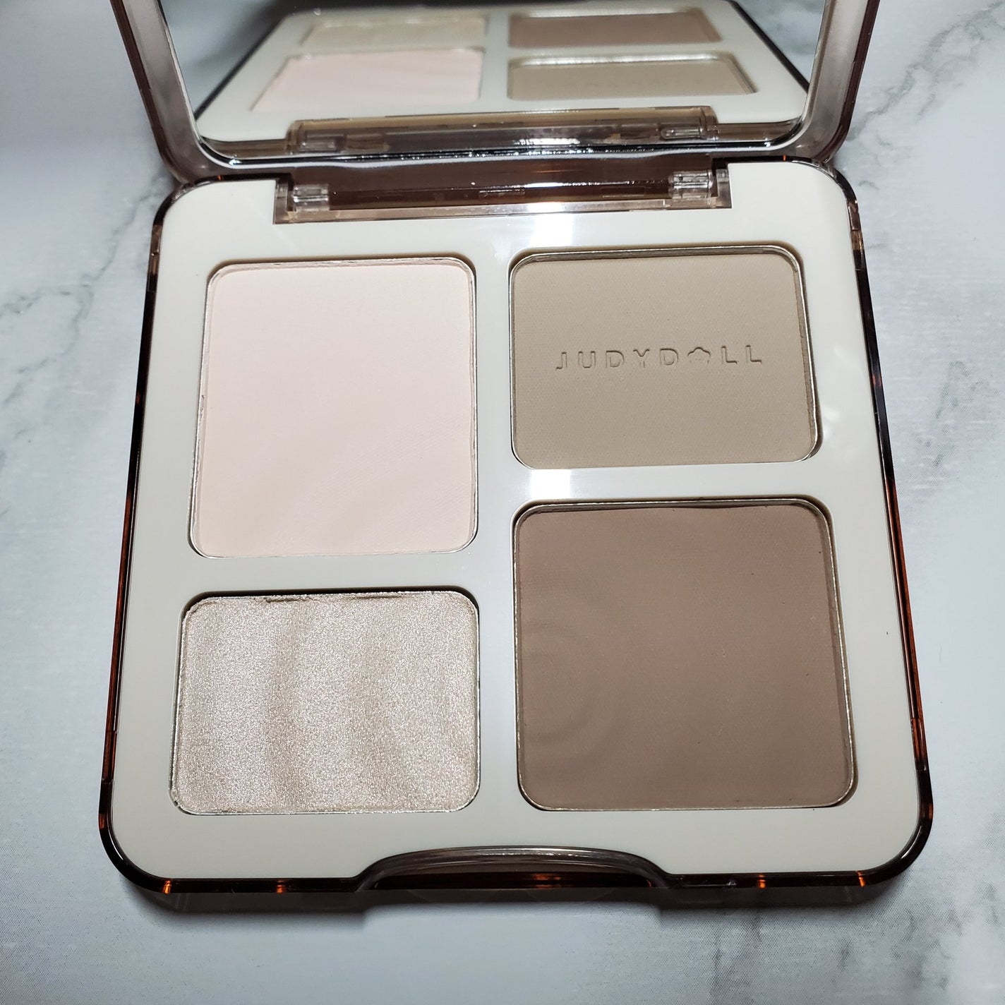 JUDYDOLL メリハリマスターパレット/JUDYDOLL/パウダーハイライトを使ったクチコミ(2枚目)