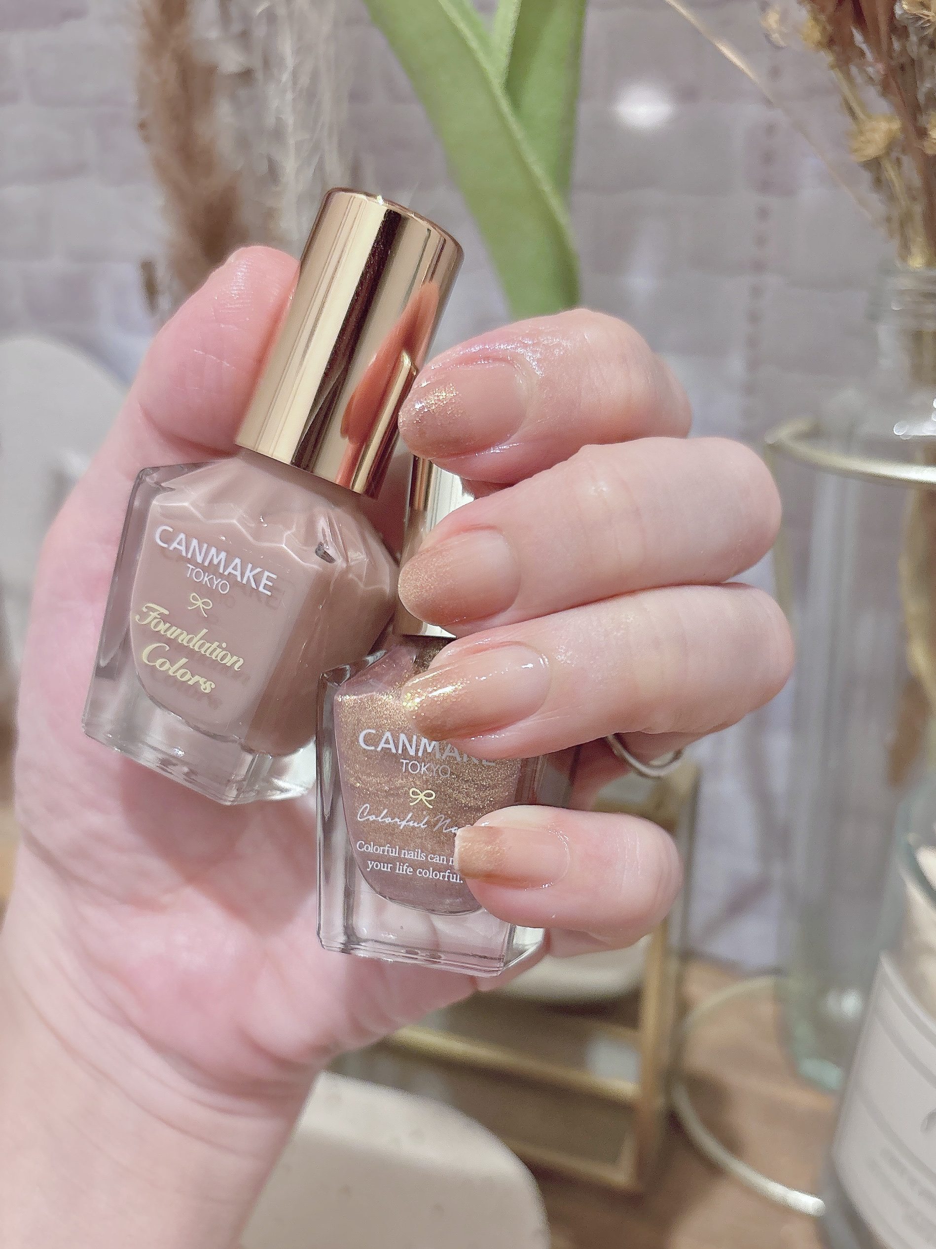 ファンデーションカラーズ/キャンメイク/マニキュアを使ったクチコミ（1枚目）