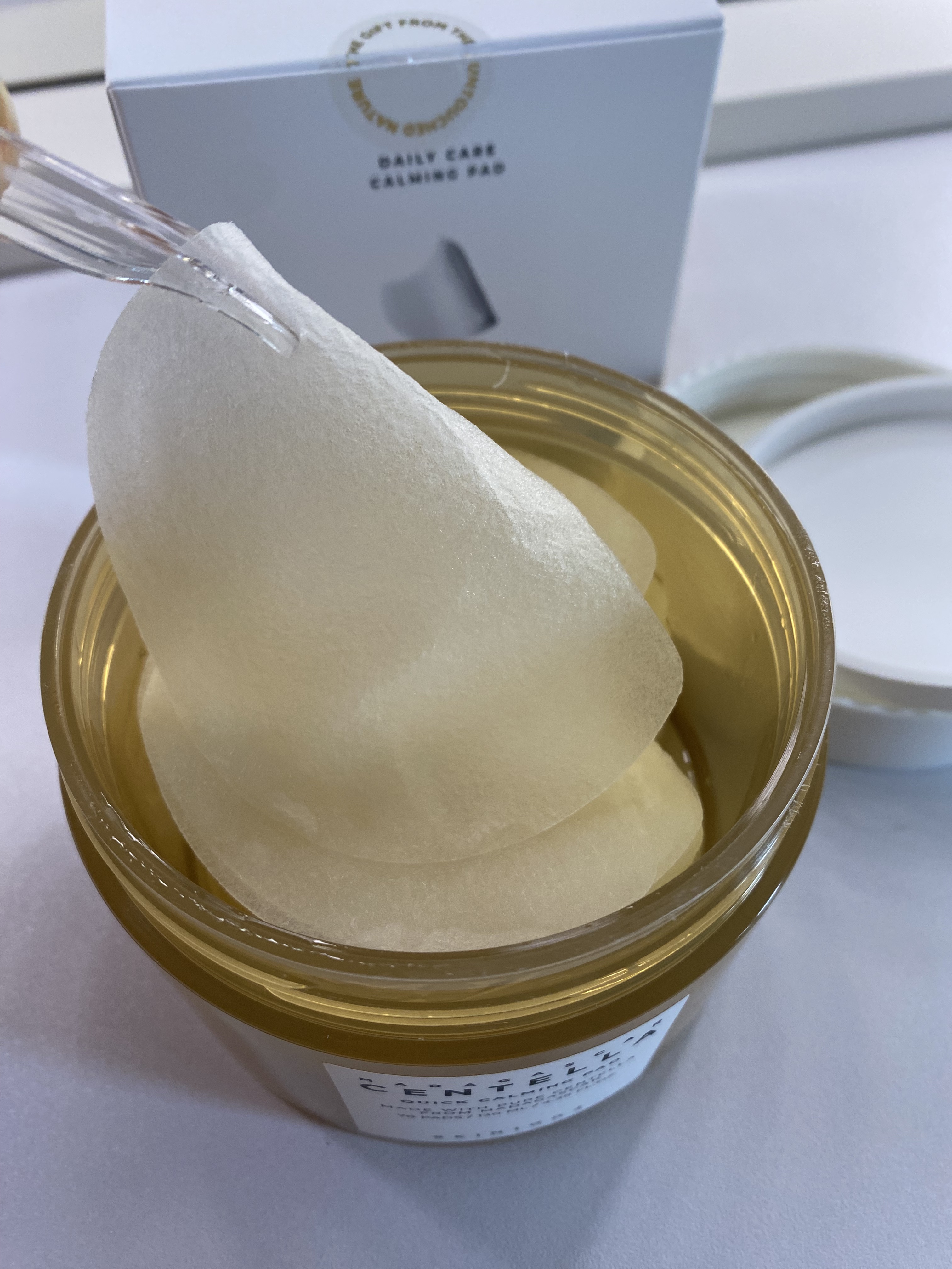 センテラ クイックカーミングパッド/SKIN1004/トナーパッドを使ったクチコミ（2枚目）