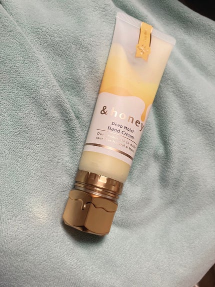 アンドハニー ディープモイスト ハンドクリーム/&honey/ハンドクリームを使ったクチコミ(1枚目)
