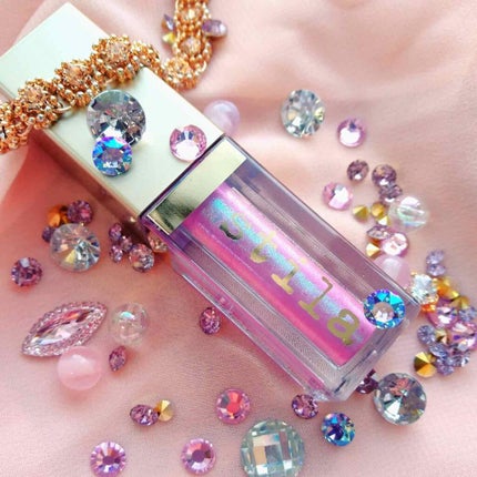 グリッター&グロウ リキッドアイシャドウ/stila/グリッターを使ったクチコミ(1枚目)