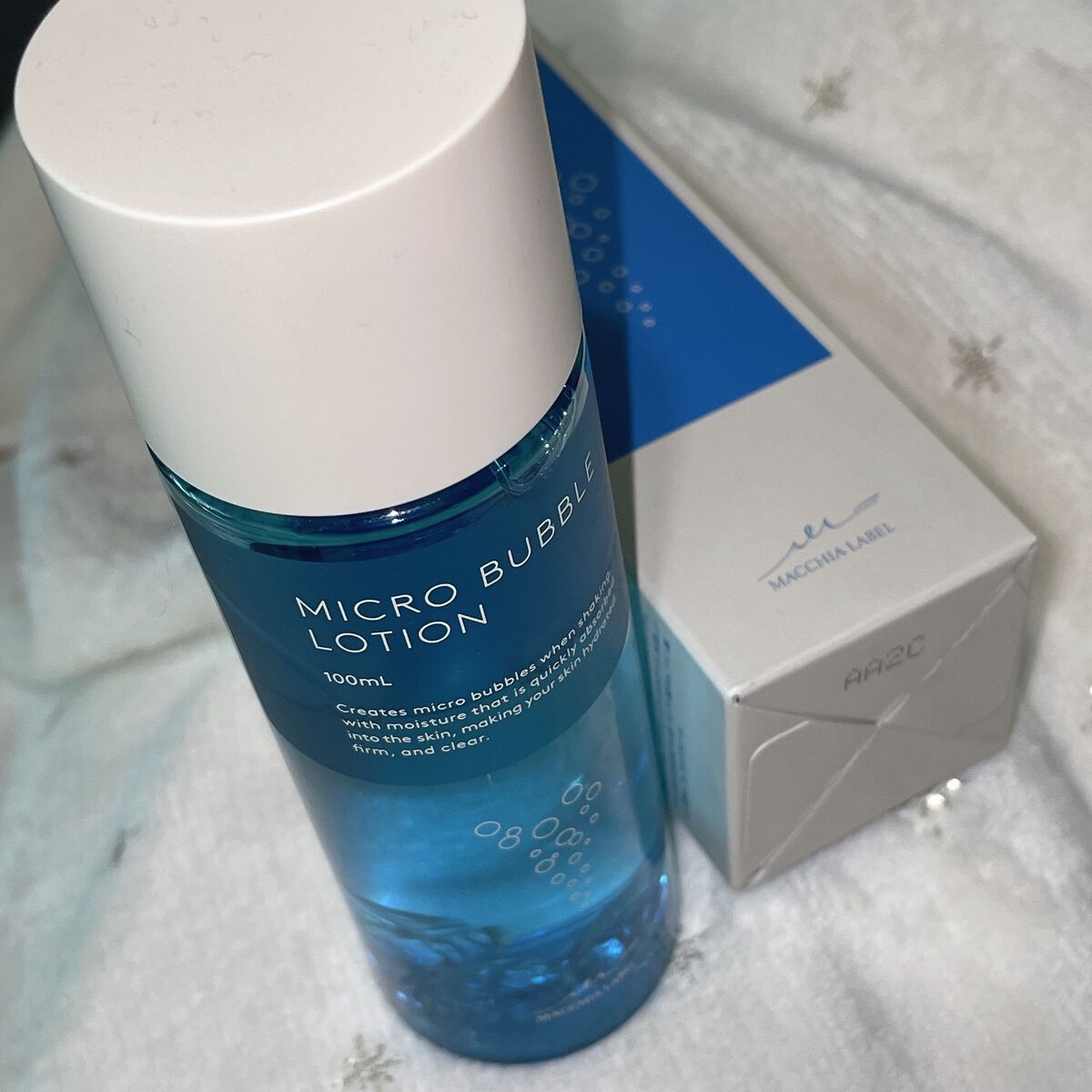 薬用マイクロバブルローション/Macchia Label/化粧水を使ったクチコミ(1枚目)