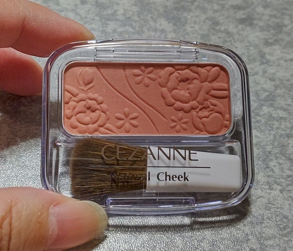 ナチュラル チークN/CEZANNE/パウダーチークを使ったクチコミ(1枚目)