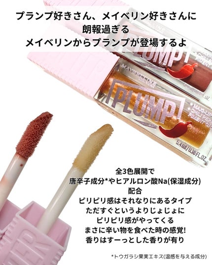リフタープランプ/MAYBELLINE NEW YORK/リップグロスを使ったクチコミ(2枚目)