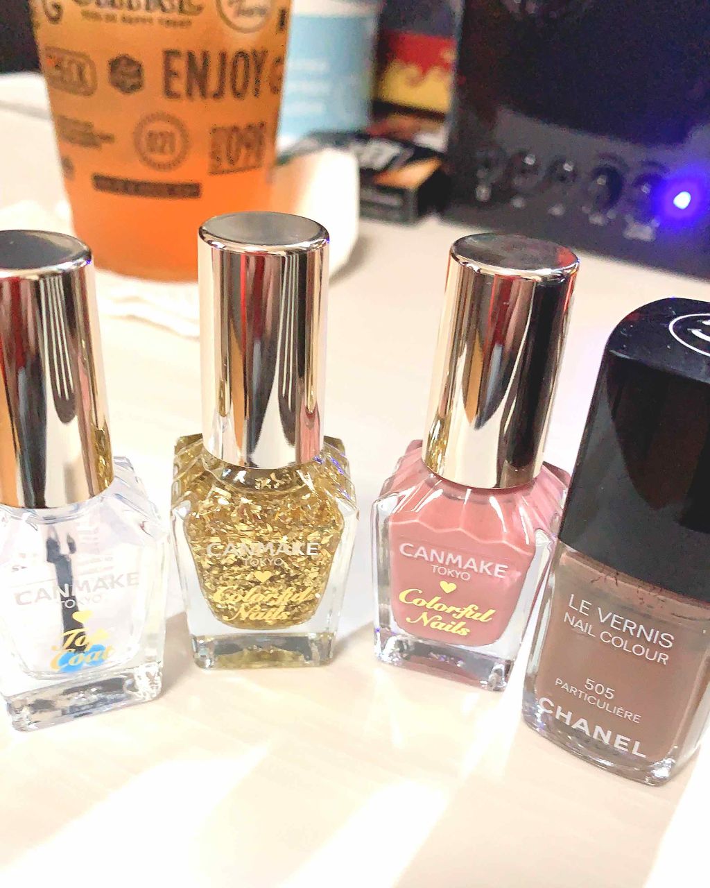 カラフルネイルズ/キャンメイク/マニキュアを使ったクチコミ(1枚目)