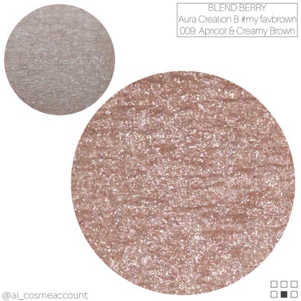 オーラクリエイション/BLEND BERRY/アイシャドウパレットを使ったクチコミ(6枚目)