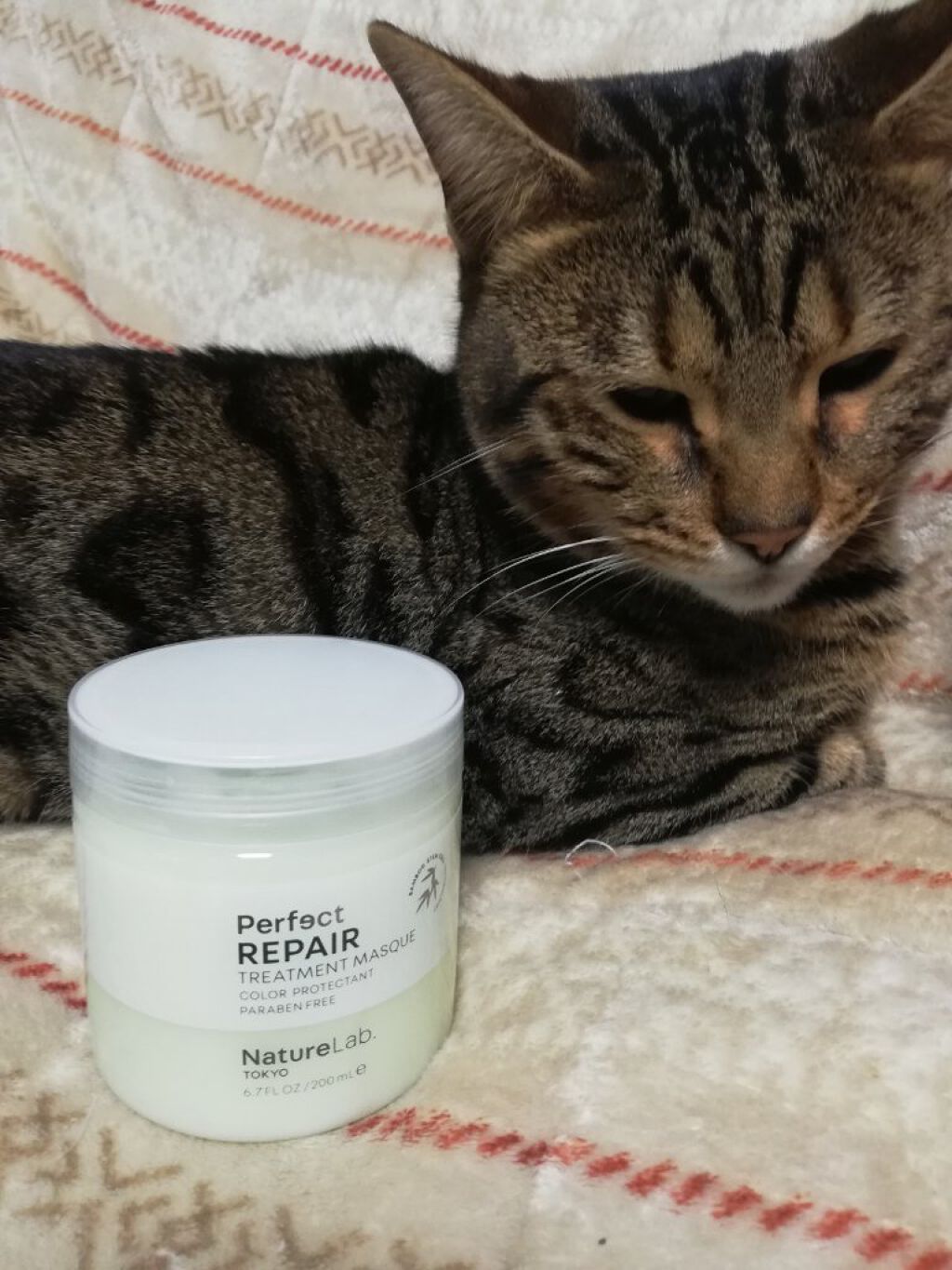 パーフェクト リペア ヘアトリートメントマスク/NatureLab. TOKYO/ヘアマスク・ヘアパックを使ったクチコミ（3枚目）