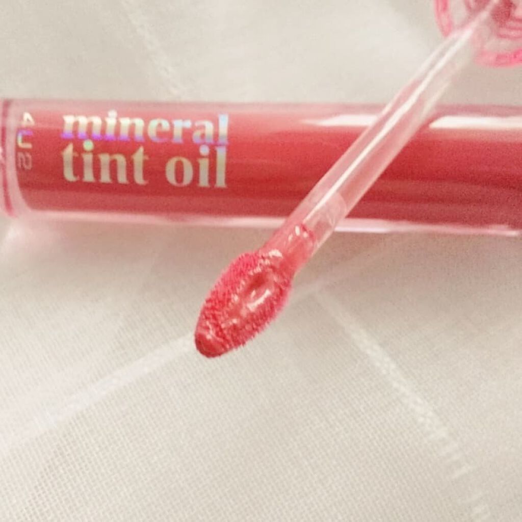 ミネラルティントオイル/4U2/リップティントを使ったクチコミ(4枚目)