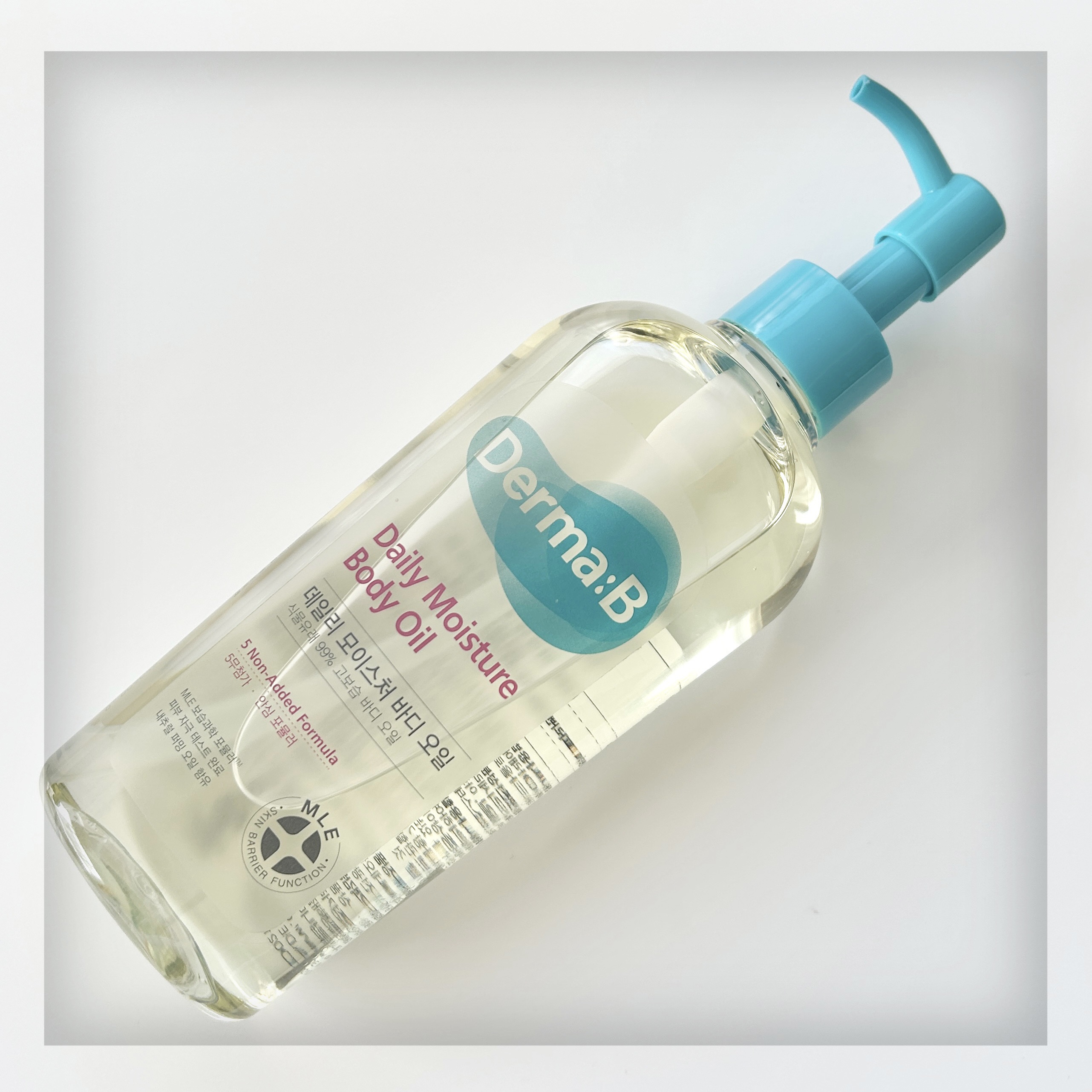 デイリーモイスチャーボディオイル/Derma:B/ボディオイルを使ったクチコミ（1枚目）