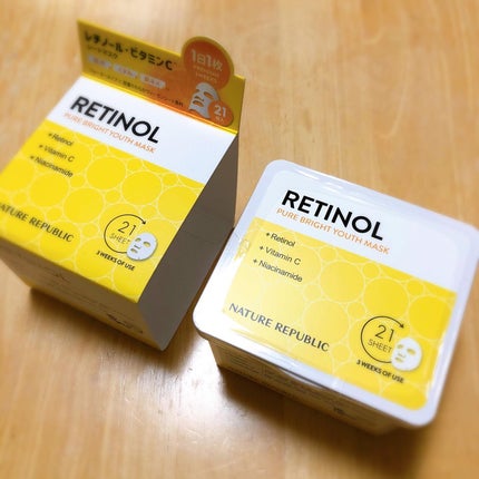 キューブマスク レチノール/ネイチャーリパブリック/シートマスク・パックを使ったクチコミ(2枚目)