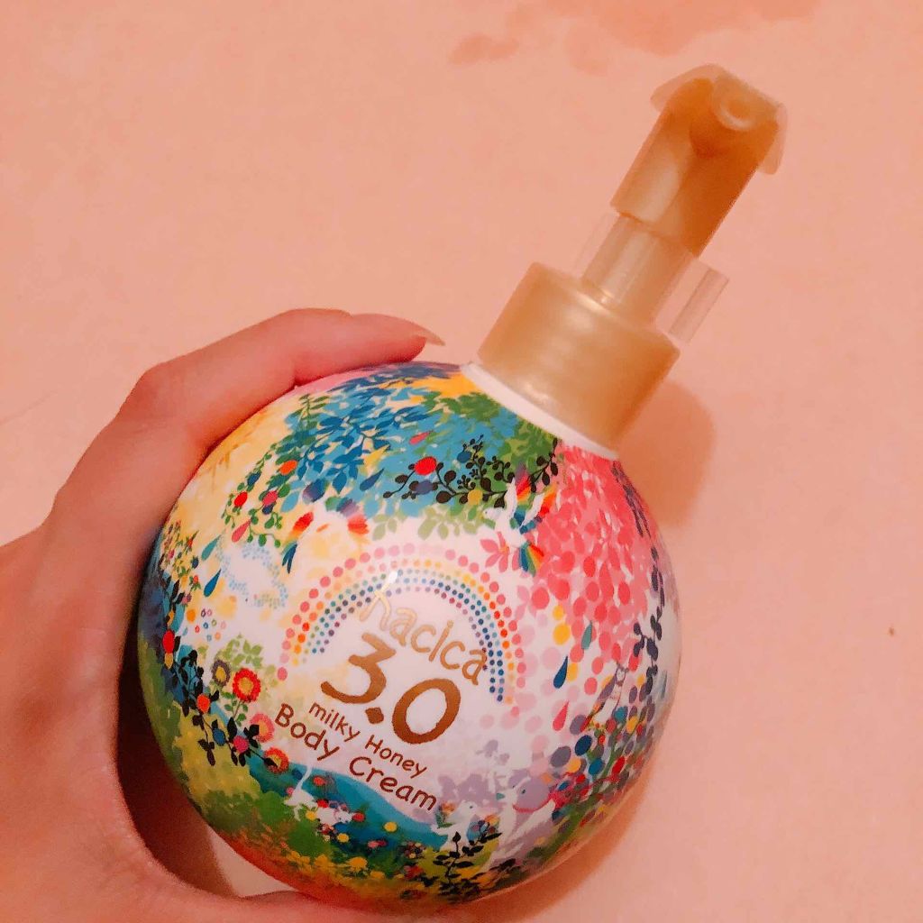 ハチカ ミルキーハニーボディクリーム3.0/hacica/ボディクリームを使ったクチコミ（1枚目）