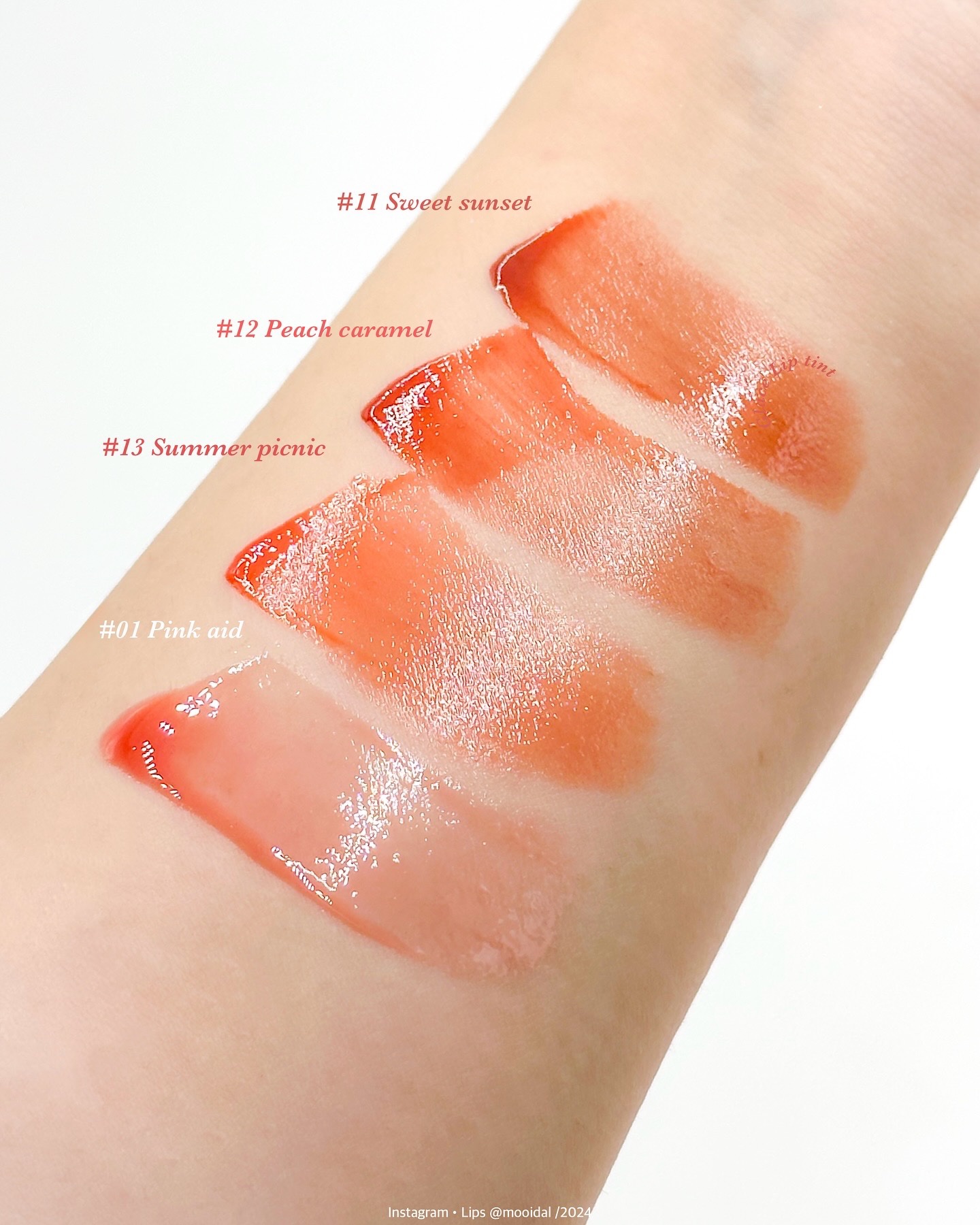 グラッセリップティント/mude./リップティントを使ったクチコミ（3枚目）