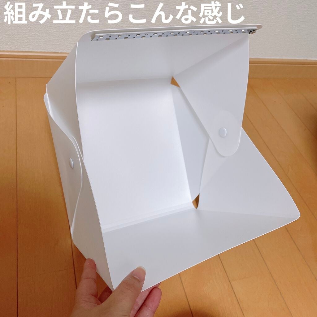 折りたたみ撮影ボックス/サンキューマート/その他を使ったクチコミ(3枚目)
