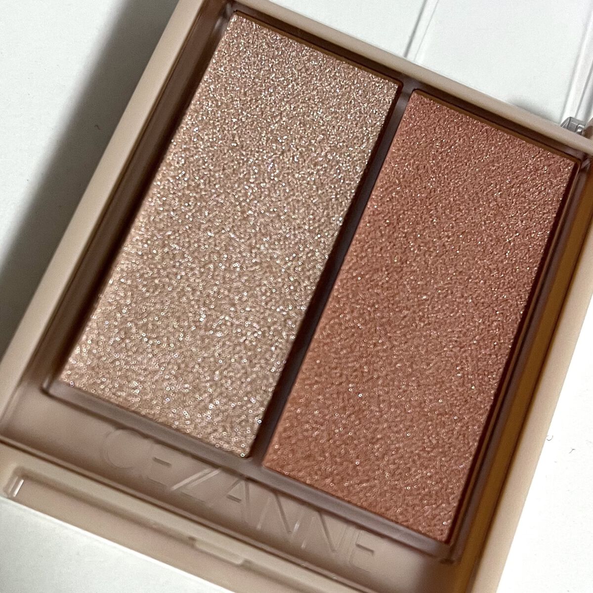 フェイスグロウカラー/CEZANNE/クリームハイライトを使ったクチコミ（2枚目）