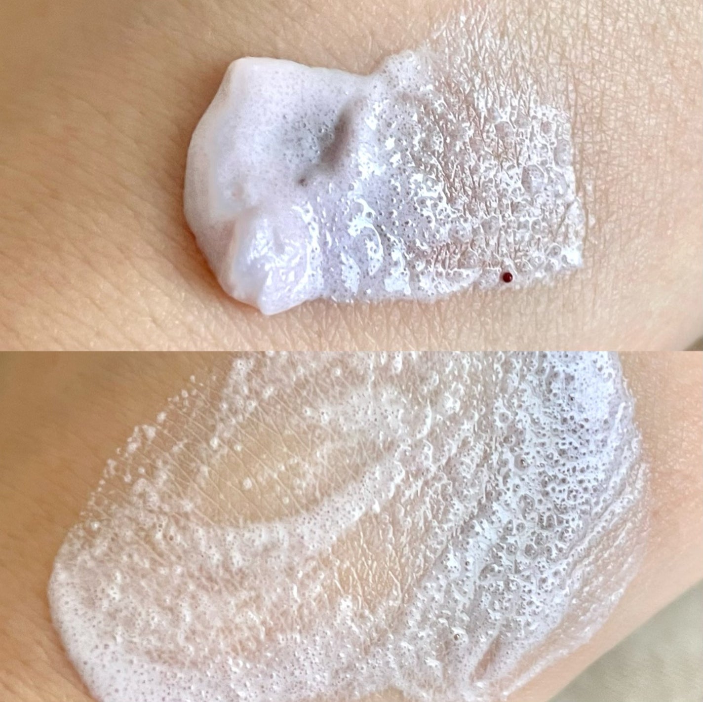 ダヴ ふわとろ クリーミースクラブ チェリー&アプリコットミルク/ダヴ/ボディスクラブを使ったクチコミ(3枚目)