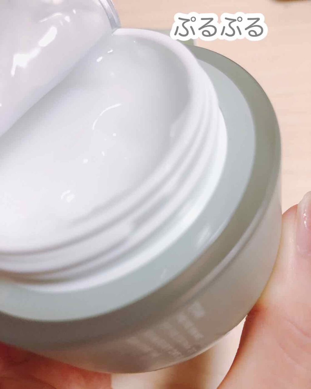 ピュアアルテミシア カーミングウォータークリーム/HANYUL(ハンユル)/フェイスクリームを使ったクチコミ（2枚目）