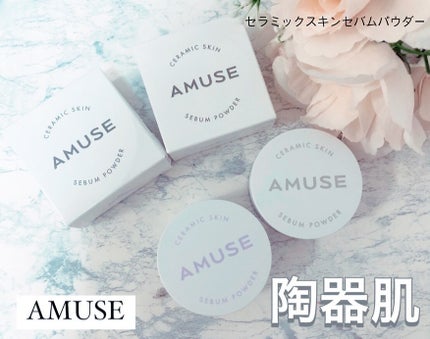セラミックスキンセバムパウダー/AMUSE/ルースパウダーを使ったクチコミ(1枚目)