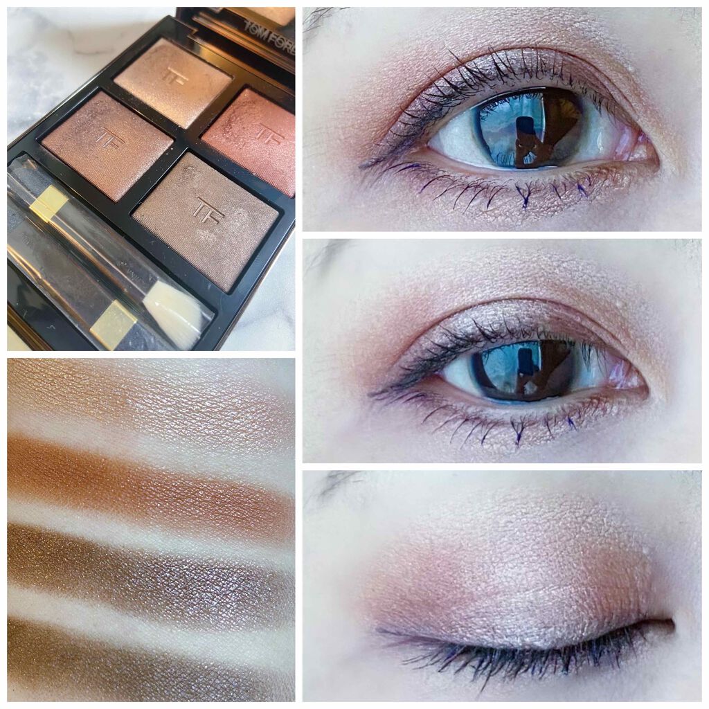 アイ カラー クォード/TOM FORD BEAUTY/アイシャドウパレットを使ったクチコミ(2枚目)