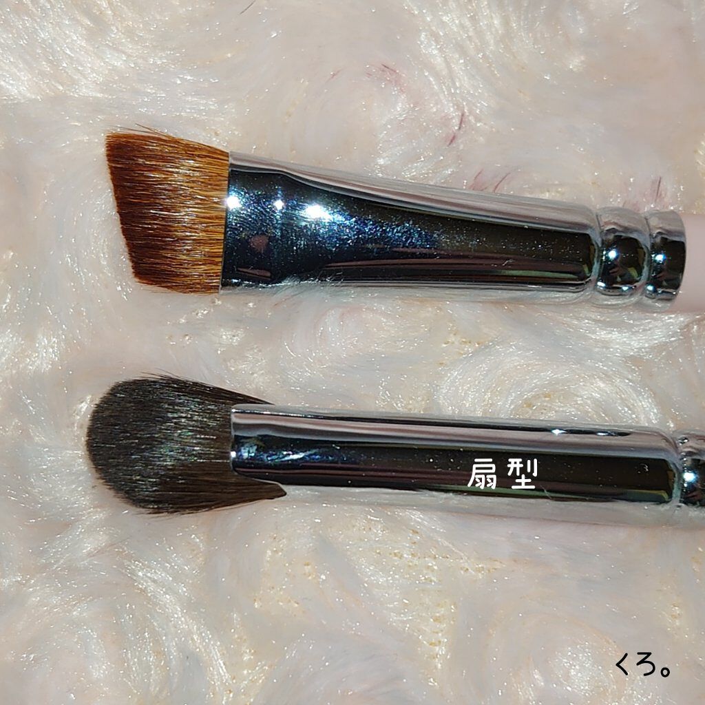 フーミー　アイブロウブラシ 熊野筆/WHOMEE/メイクブラシを使ったクチコミ（2枚目）