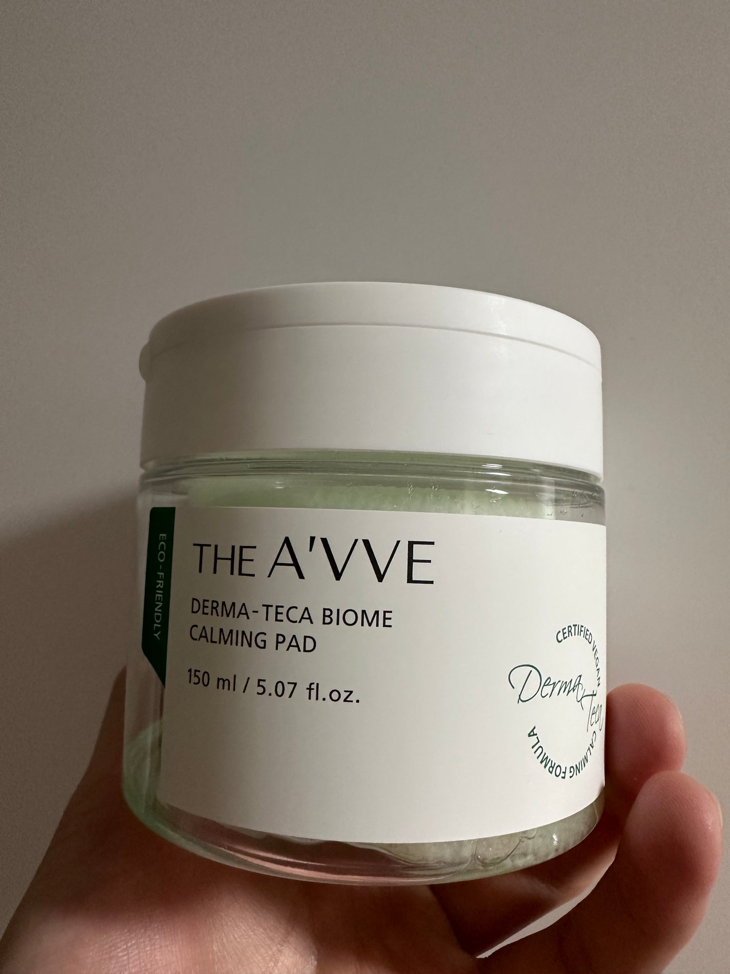 ダーマテカバイオームカーミングパッド/THE A'VVE/トナーパッドを使ったクチコミ(1枚目)