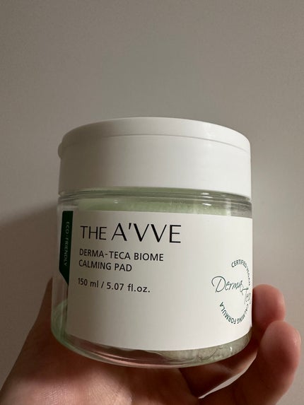 ダーマテカバイオームカーミングパッド/THE A'VVE/トナーパッドを使ったクチコミ(1枚目)