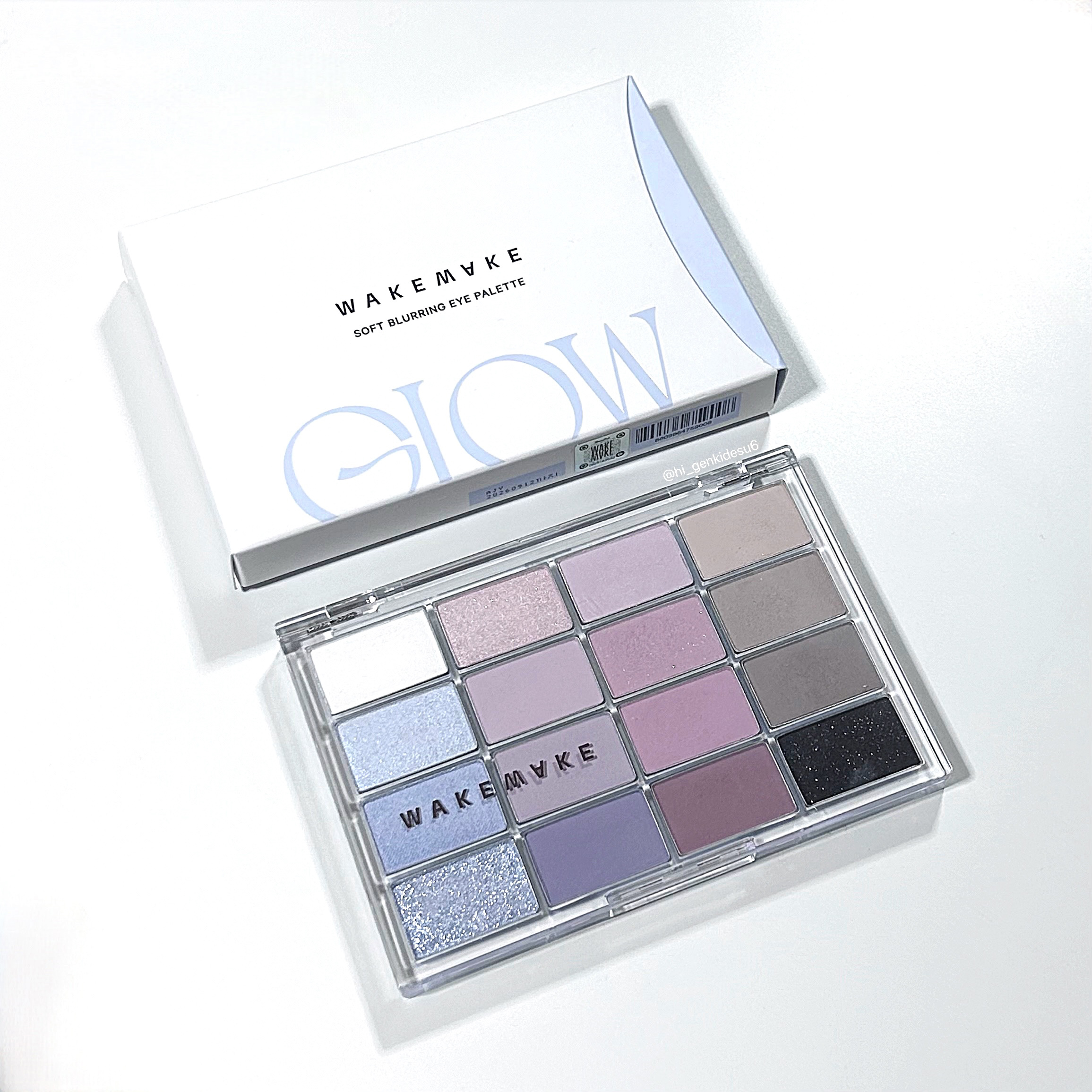 オール テイク ムード パレット(24AD) 【旧】16 Bravo, Pink Puppy!【Maltese archive】/PERIPERA/アイシャドウパレットを使ったクチコミ（1枚目）