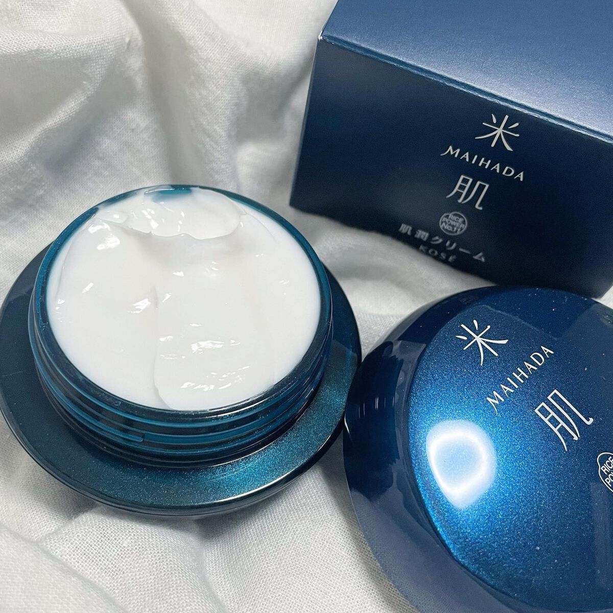 肌潤クリーム/米肌/フェイスクリームを使ったクチコミ（2枚目）