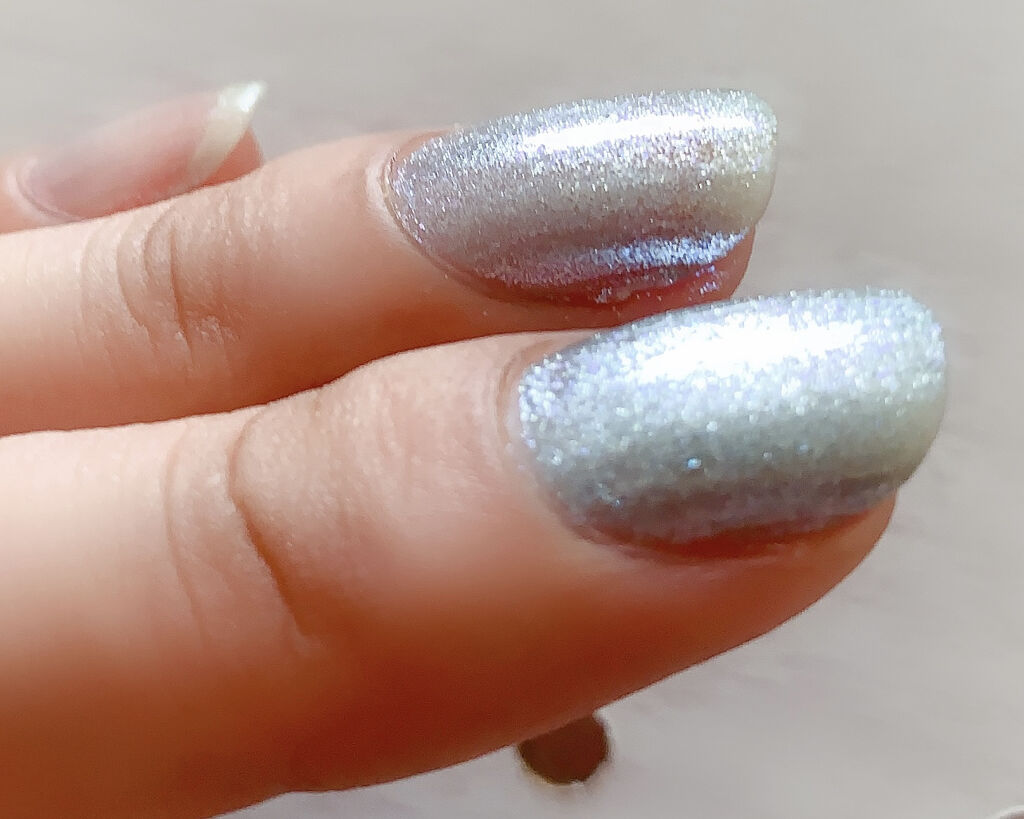 グリーンネイルのネイルデザイン】ネイルホリック Future Metal