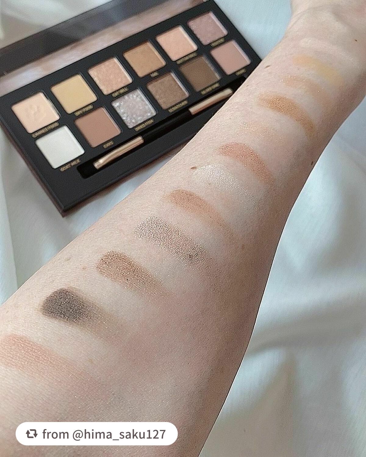 エクスプローラ12色 動物アイシャドウパレット/PERFECT DIARY/アイシャドウパレットを使ったクチコミ(4枚目)