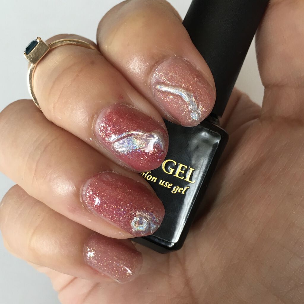 エムジェル ノンワイプトップジェル/Mpetit Japan/ジェルネイルを使ったクチコミ（2枚目）